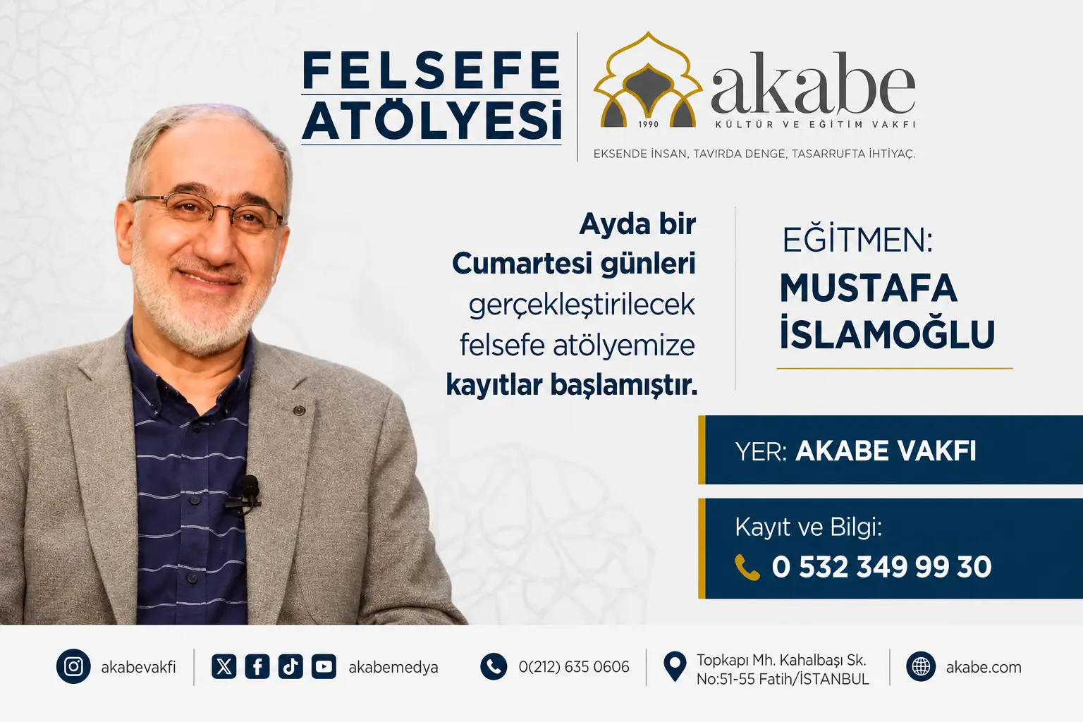 Felsefe Okumaları Kayıtları Başladı